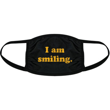 I Am Smiling Face Mask Mask