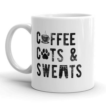 Coffee Cats And Sweats Mug
