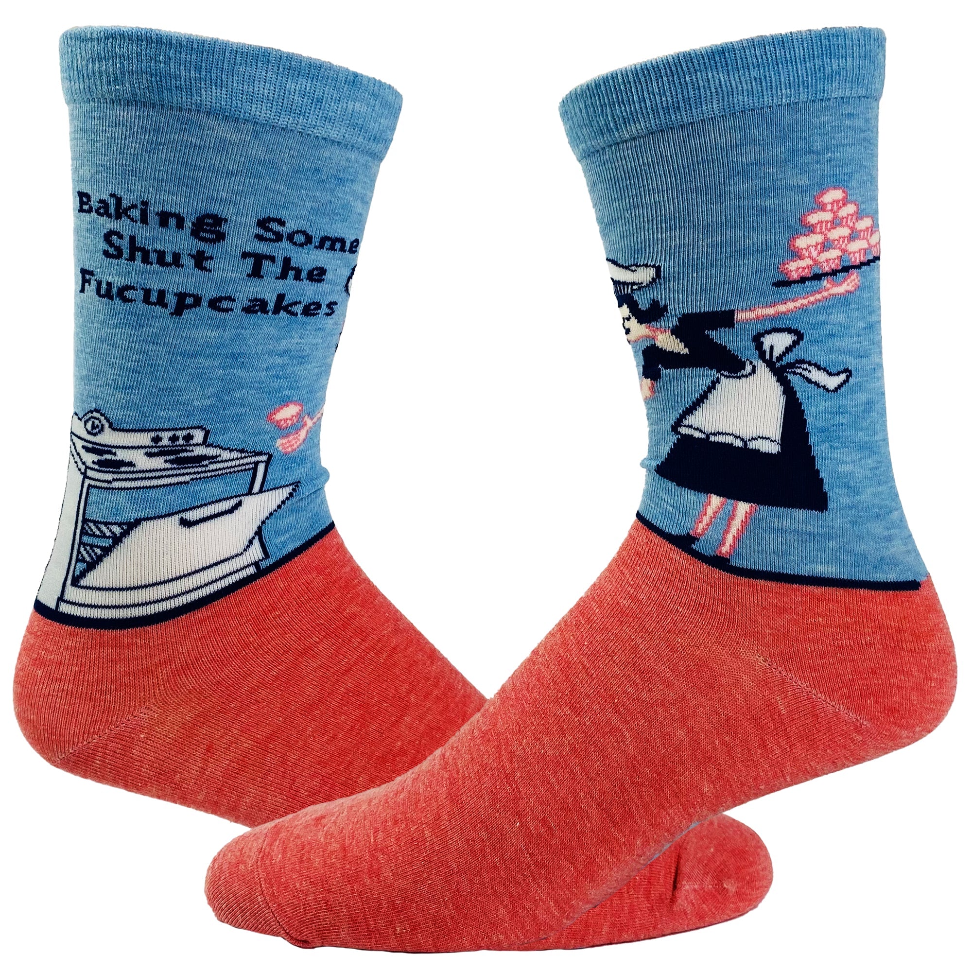 Women's Baking Some Shut The Fucupcakes Socks