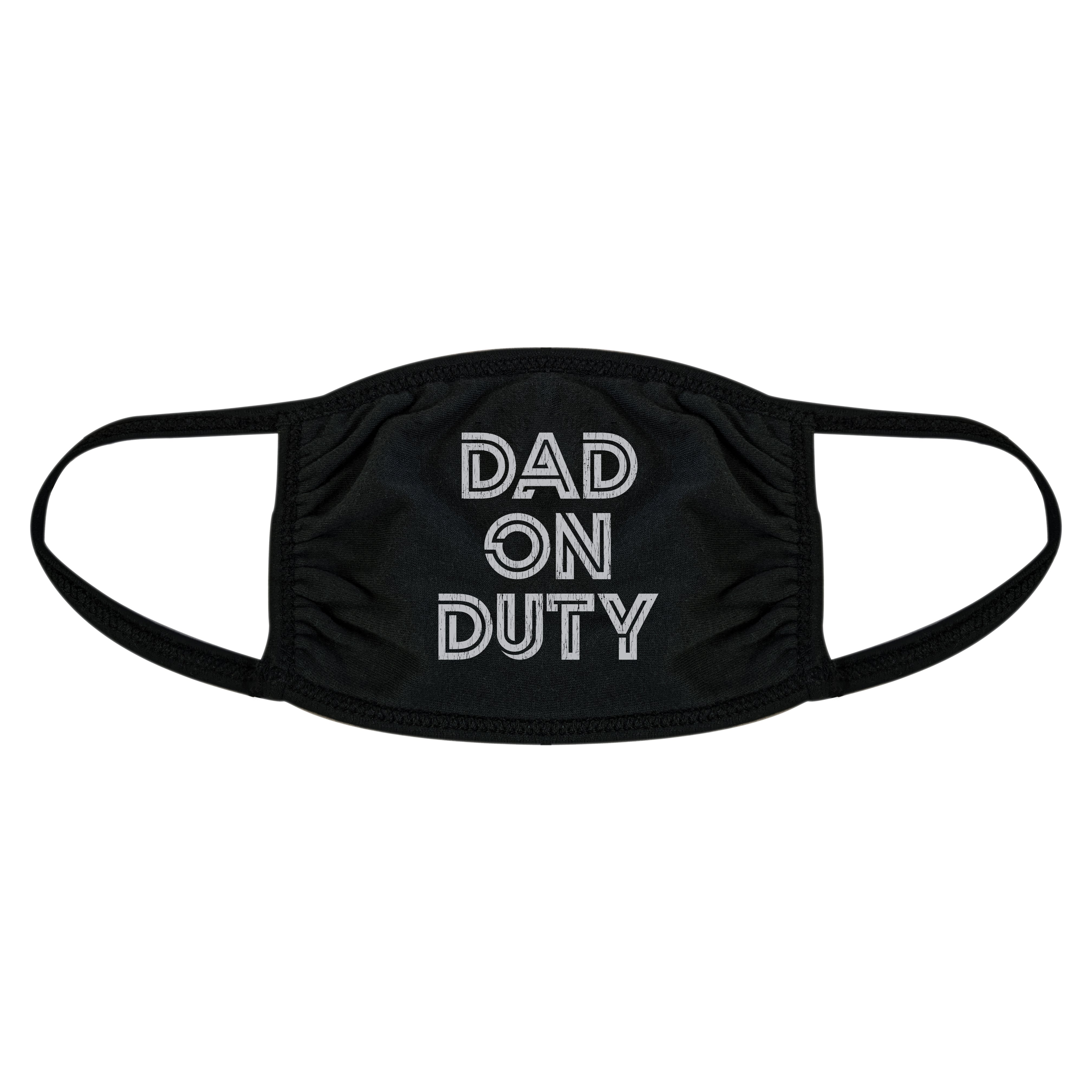 Dad On Duty Face Mask Mask