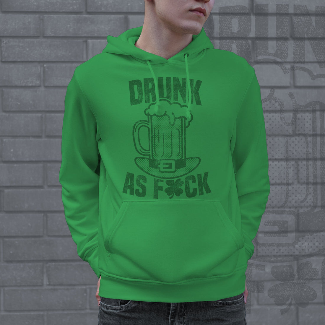 Drunk As Fuck Beer Hoodie