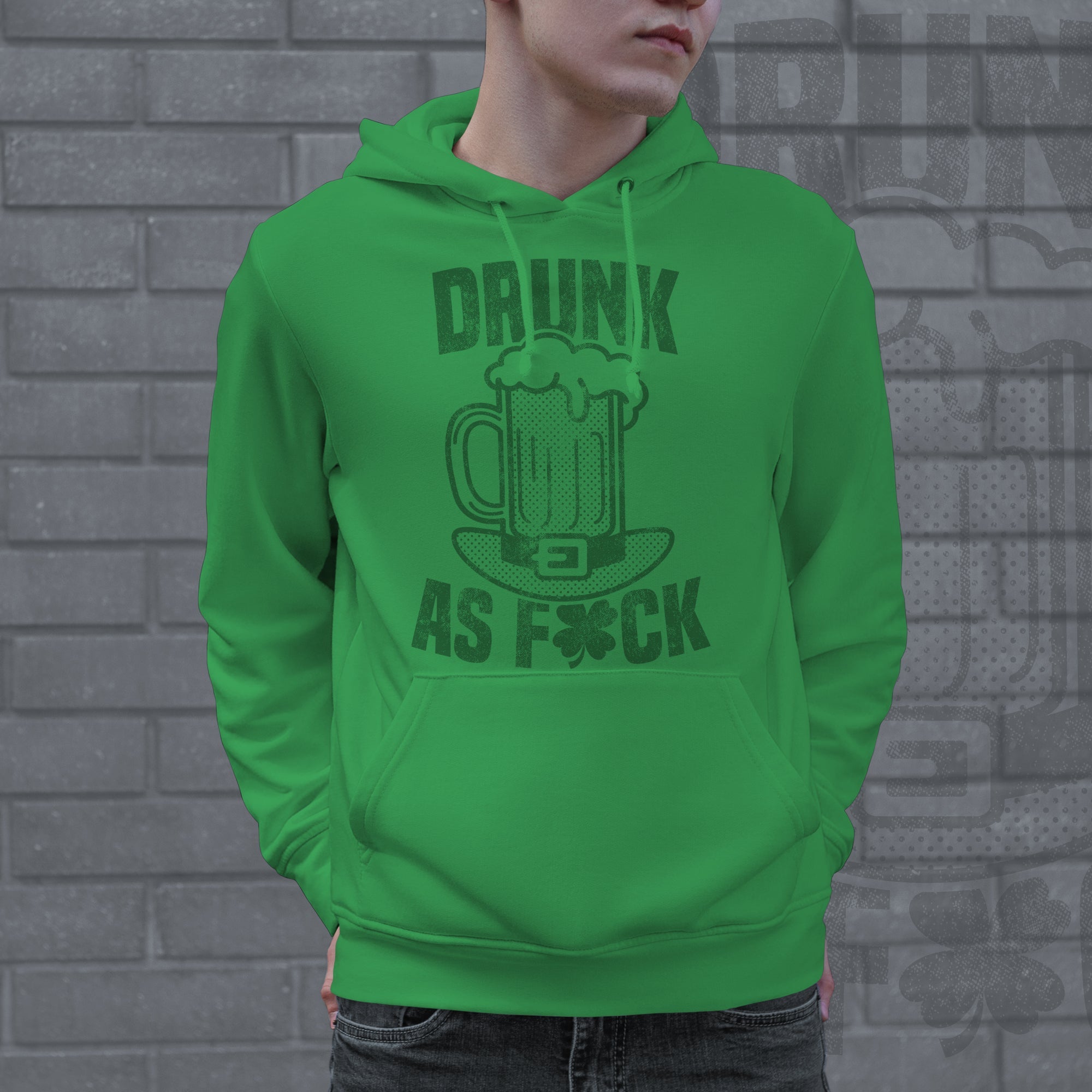 Drunk As Fuck Beer Hoodie