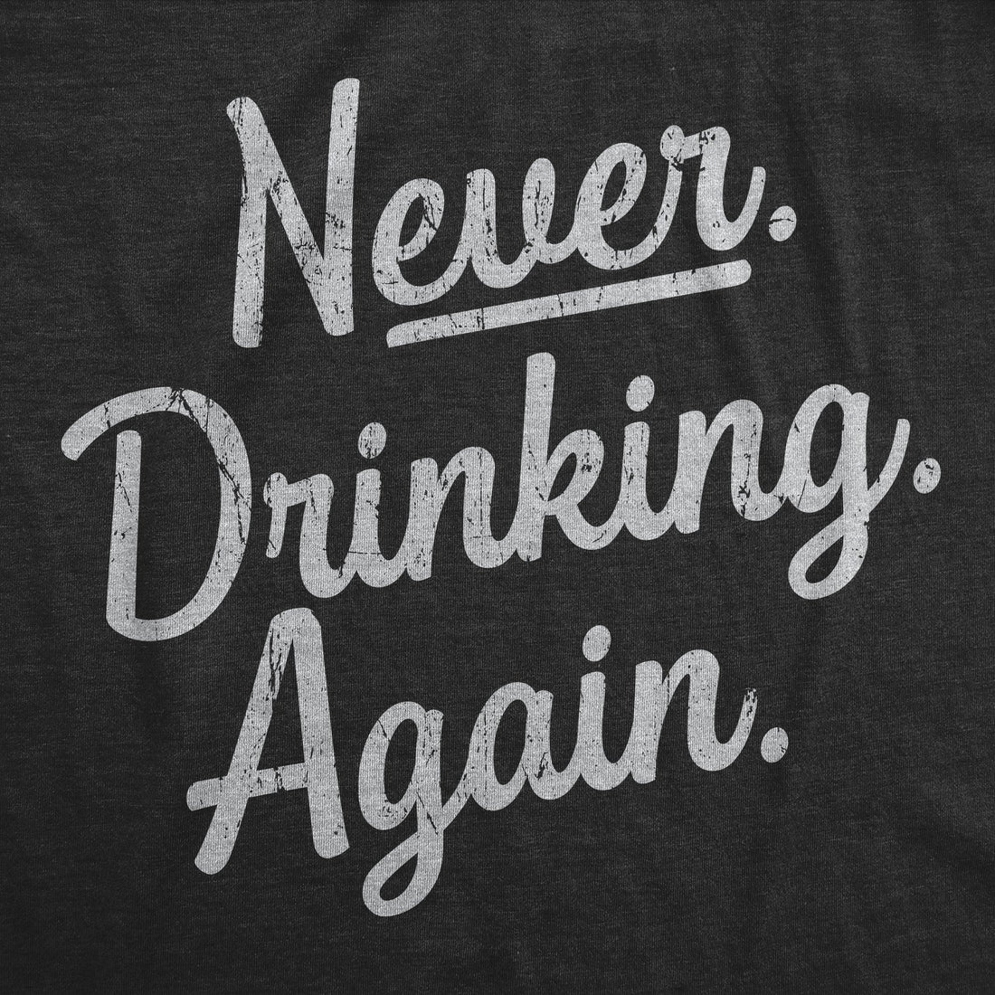 Never Drinking Again Hoodie