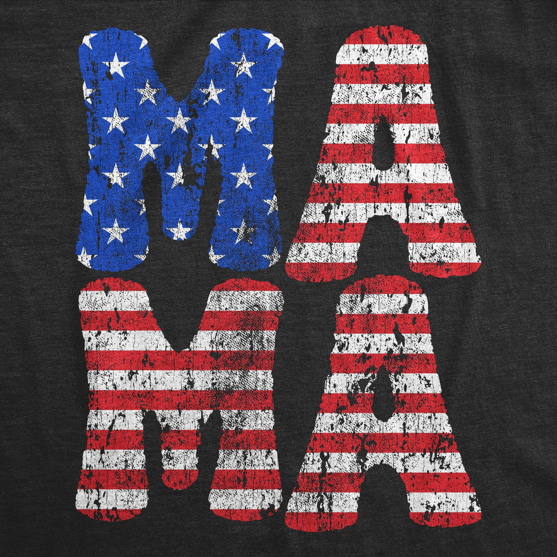 Mama Stars And Stripes Women's Tank Top