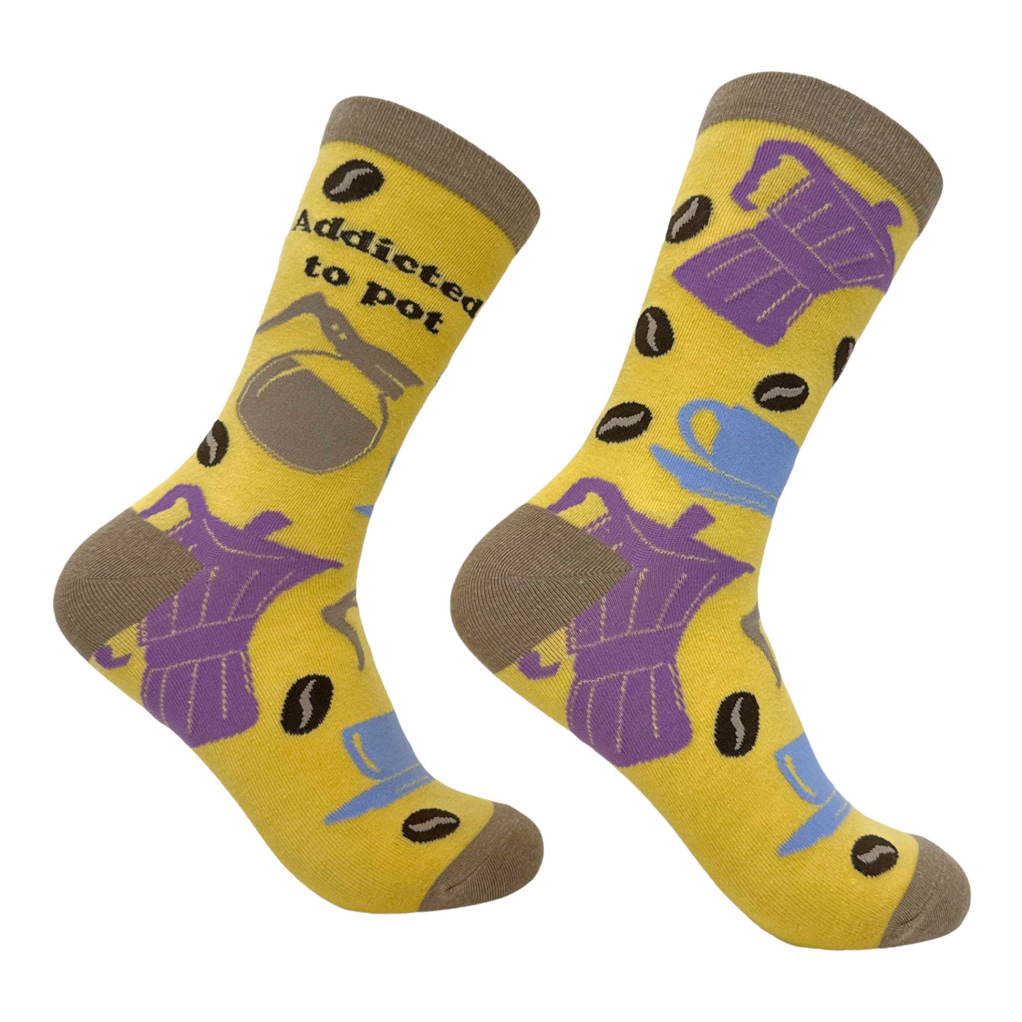 Women's Addicted To Pot Socks